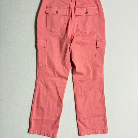 Judy Blue Size 14 Pink Straight Leg Cargo Jeans - Picture 3 of 5